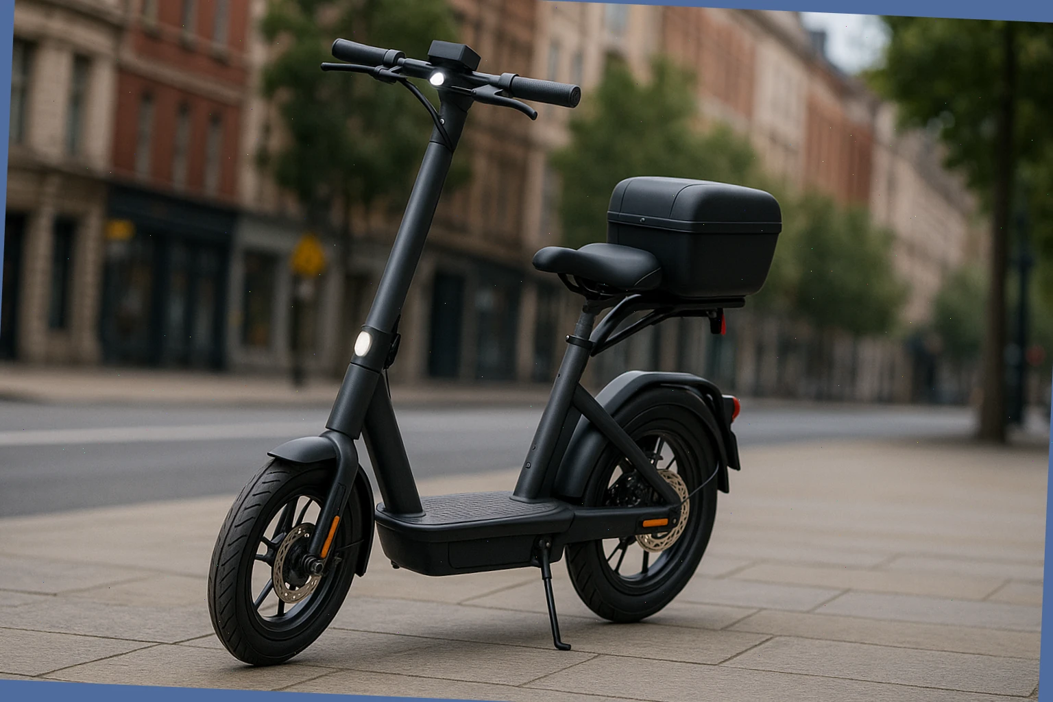 Commuter Pro scooter configured for daily commuting