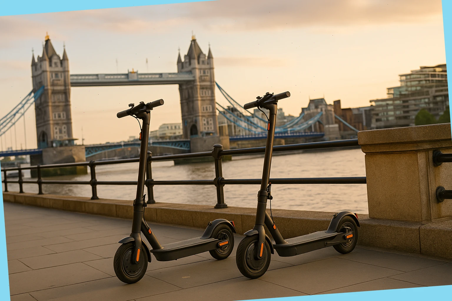Weekend Explore scooter plan for longer city routes